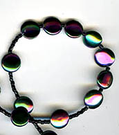 Ethiopian Coptic Pendant "Y" Beaded Necklace