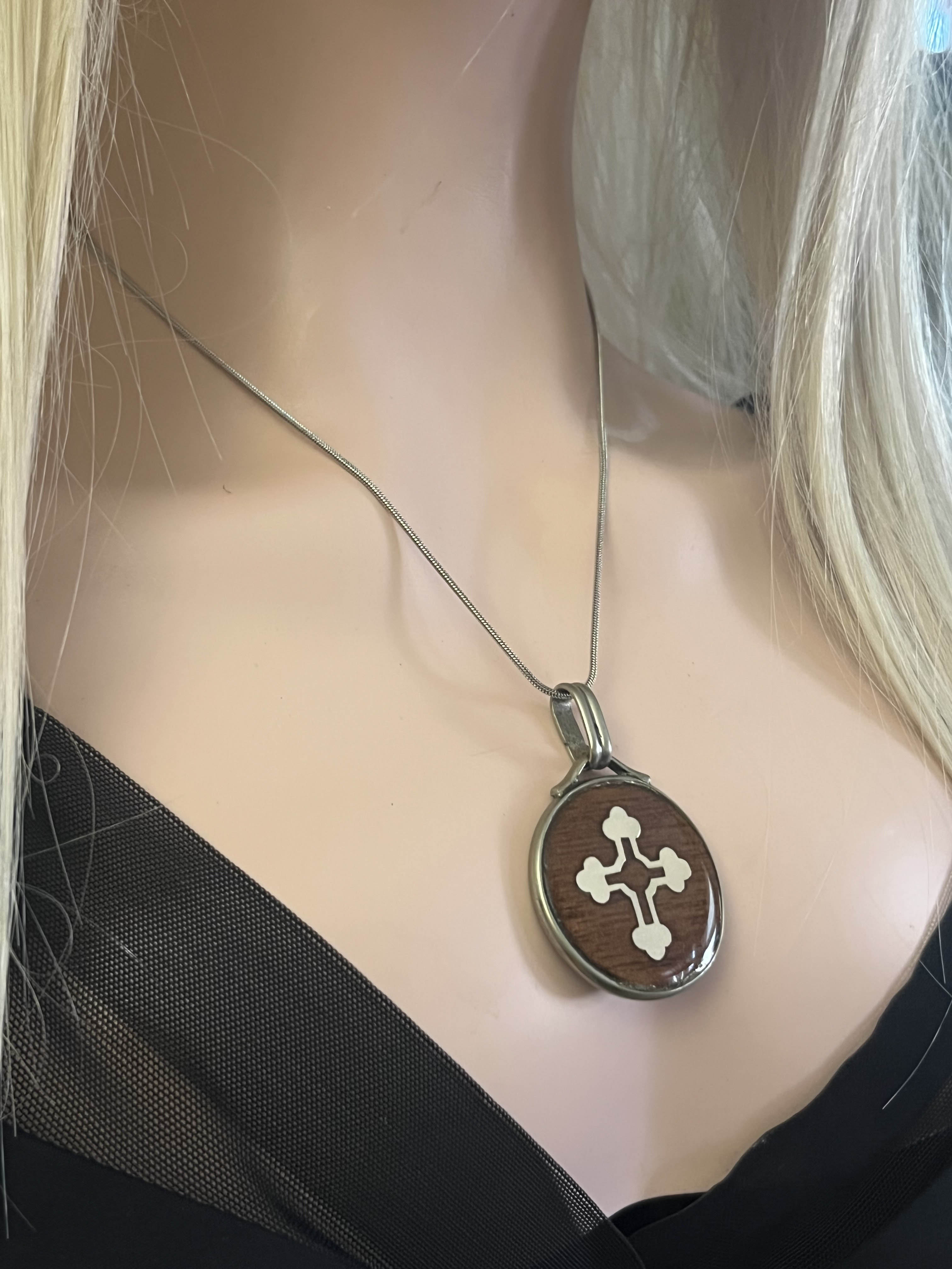 Silver Cross Pendant
