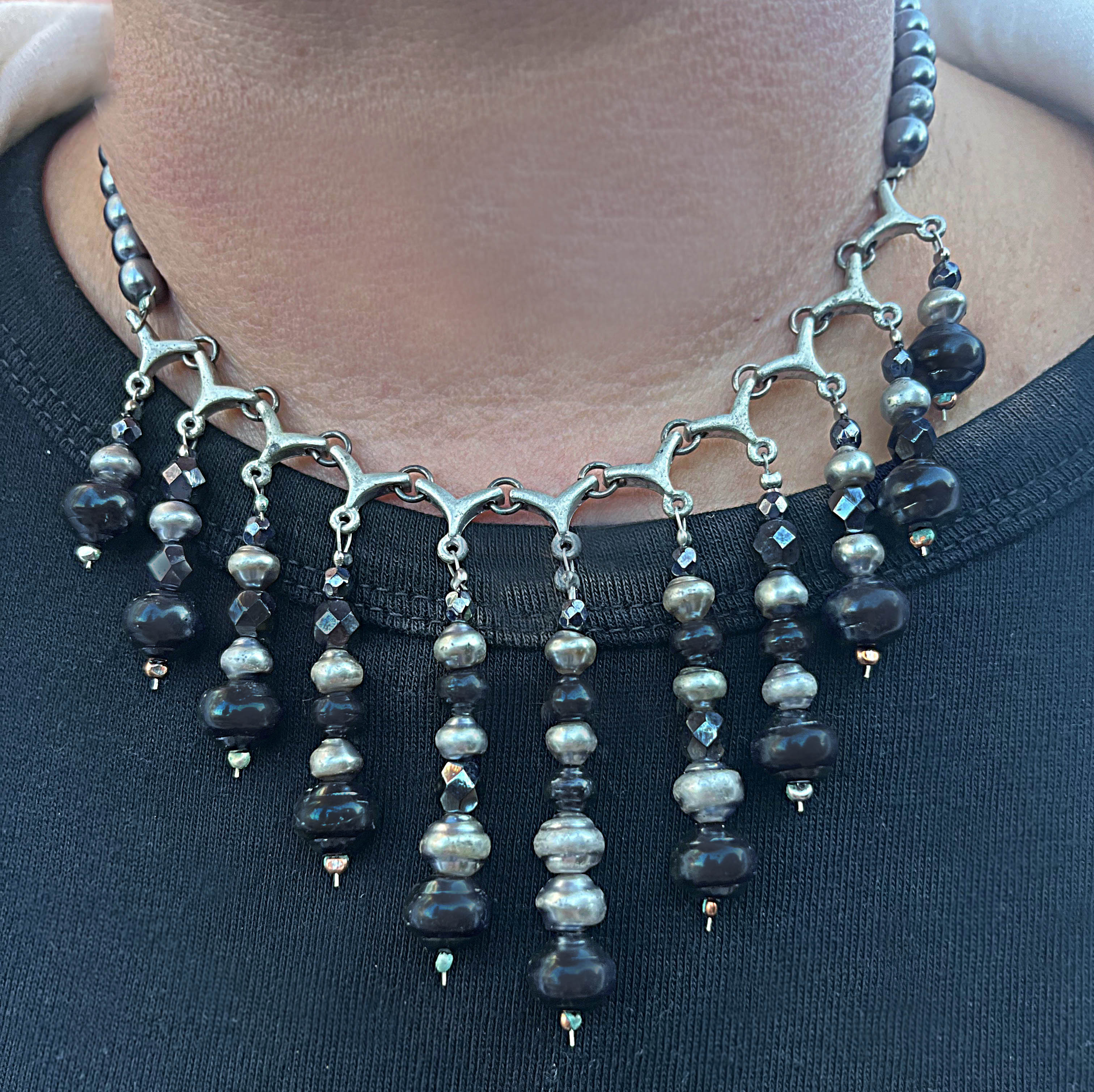 Beaded Drops Necklace