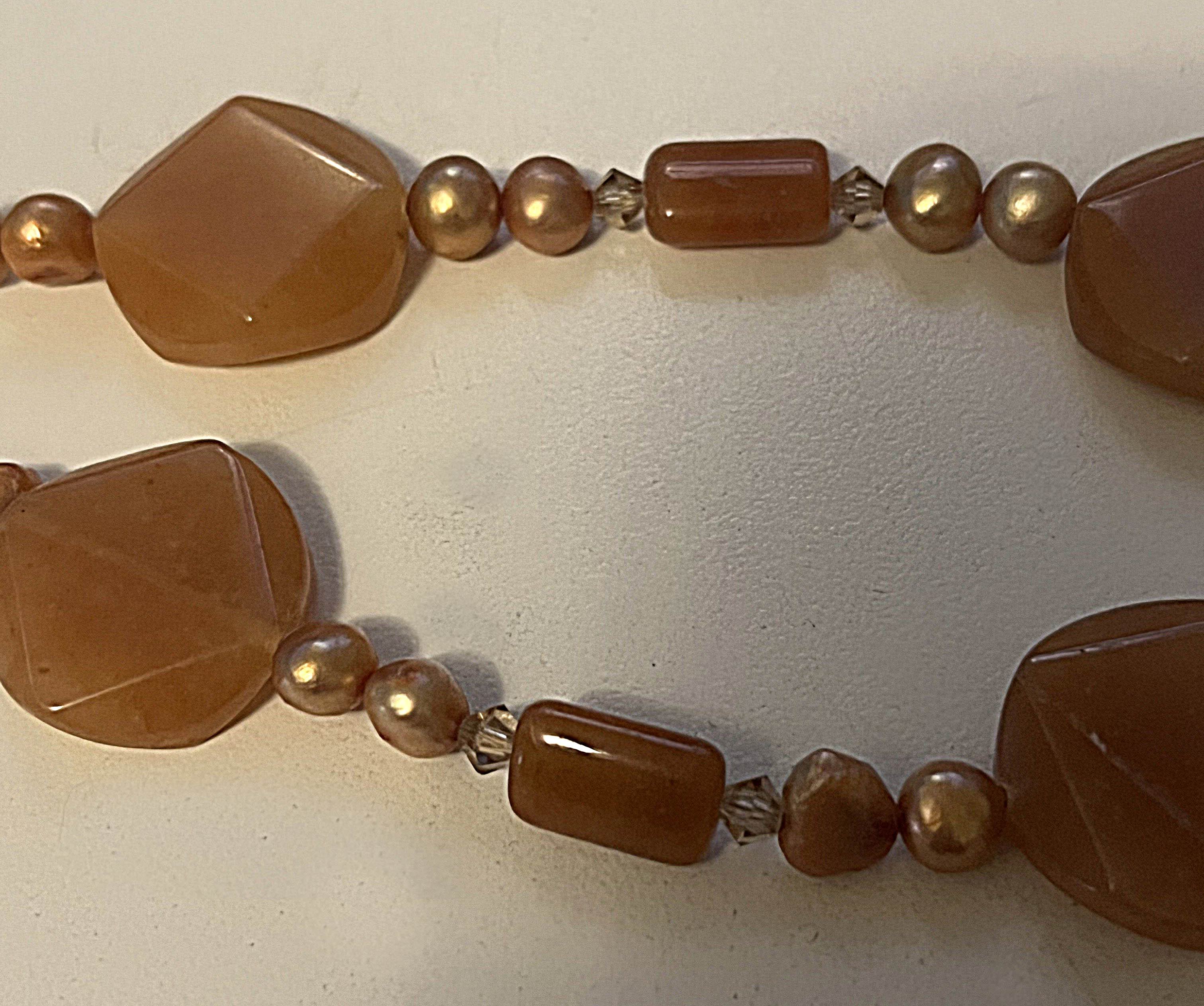 Celtic Endless Knot Pendant Beaded Necklace