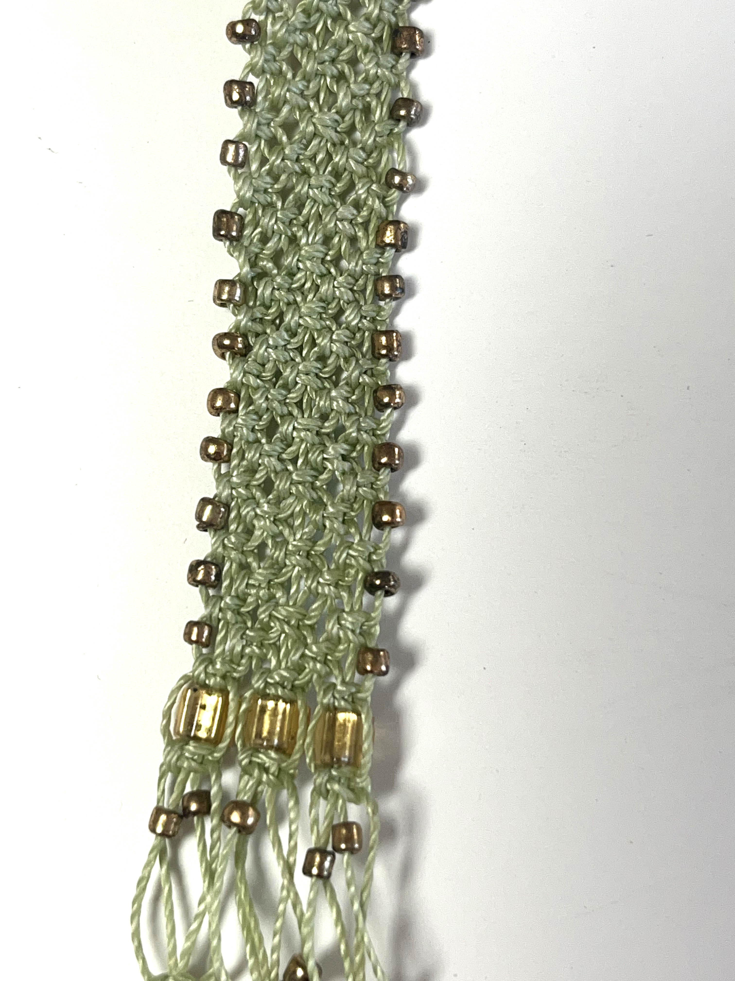 Gold Leaf Knotted Neckpiece