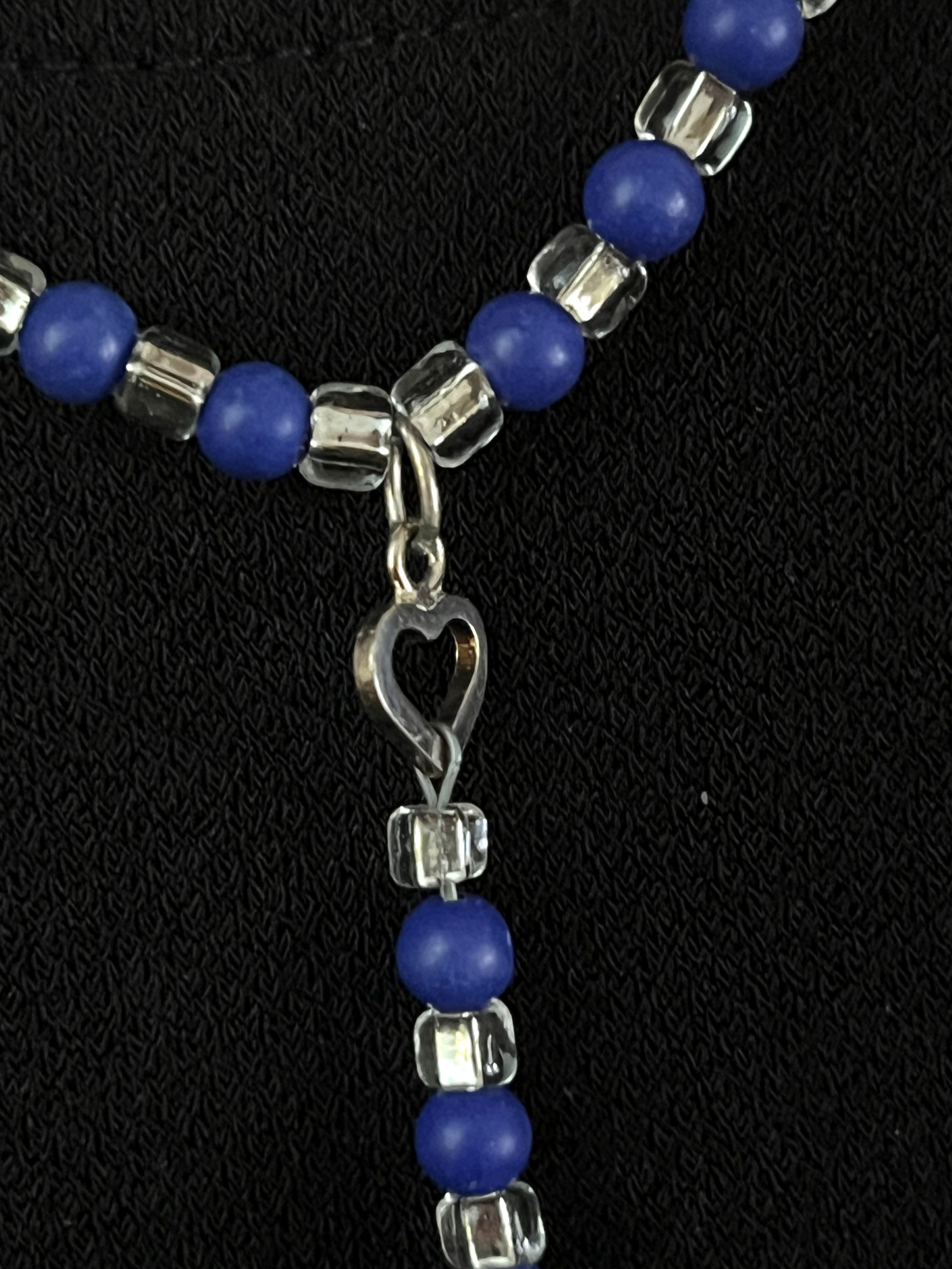 Sun Motif Lapis Necklace