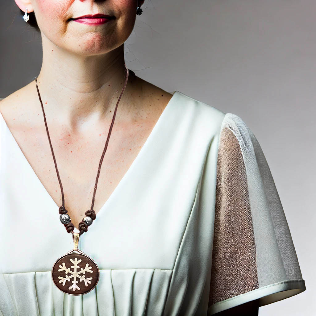 Snowflake Pendant Necklace