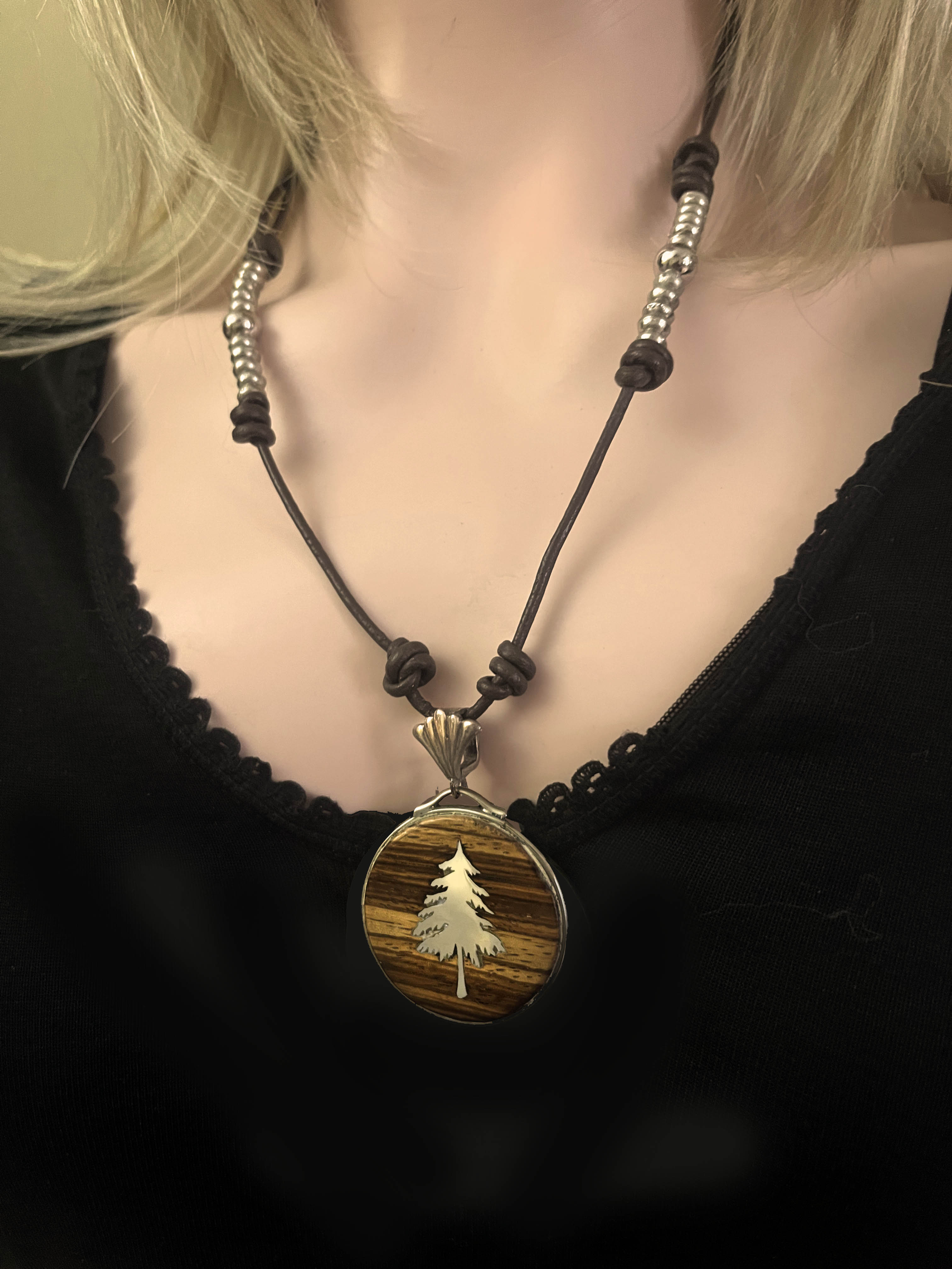 Woodland Tree Pendant Necklace