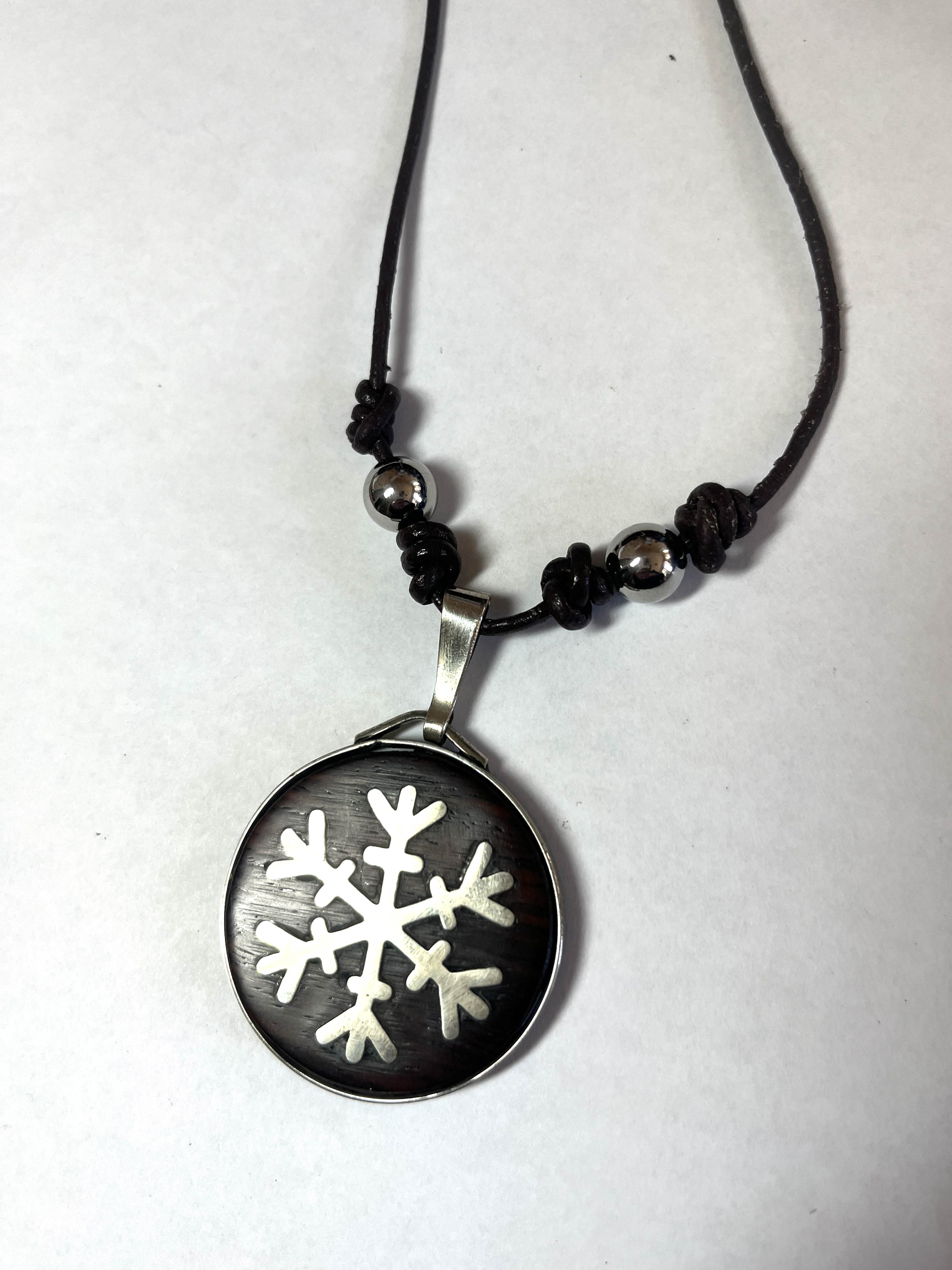 Snowflake Pendant Necklace