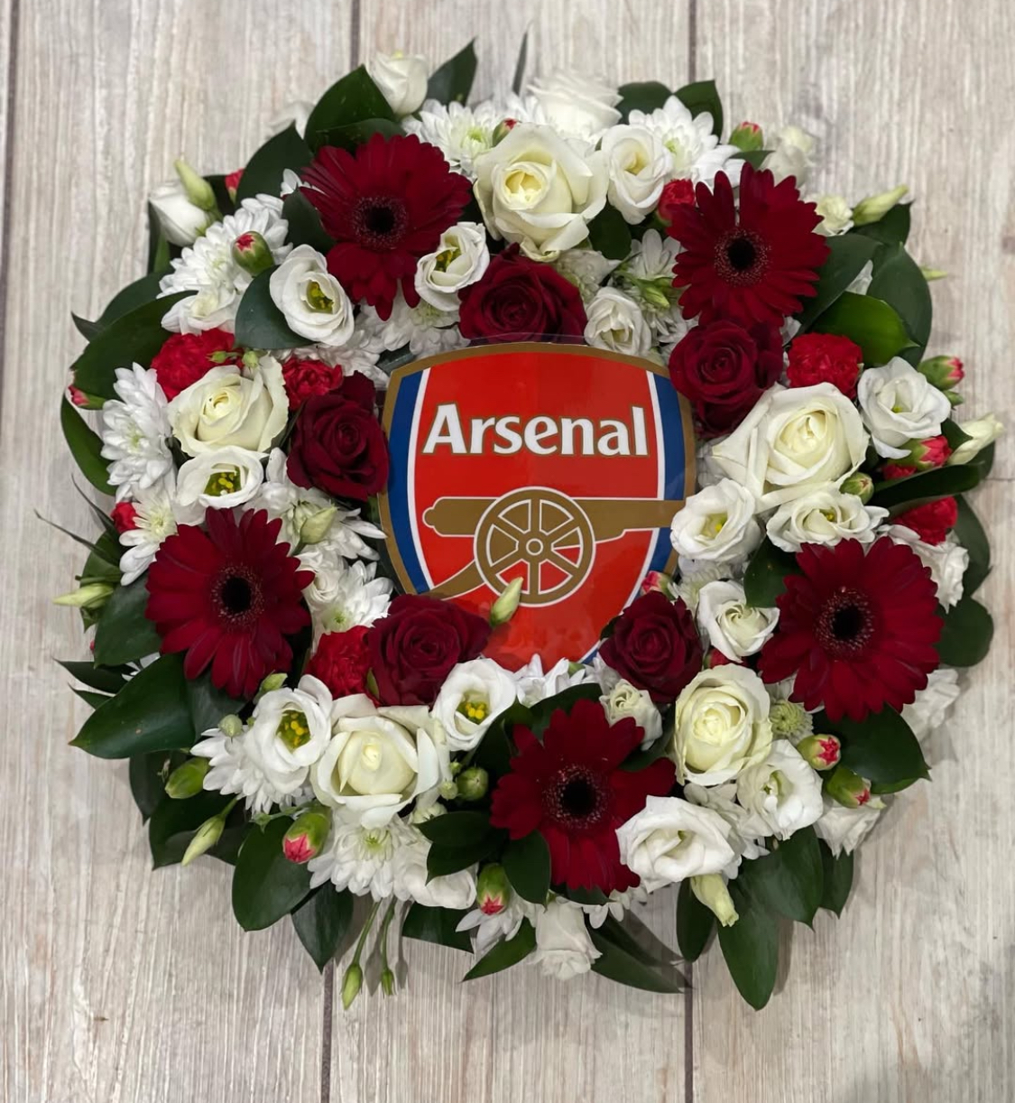 Open Floral Wreath