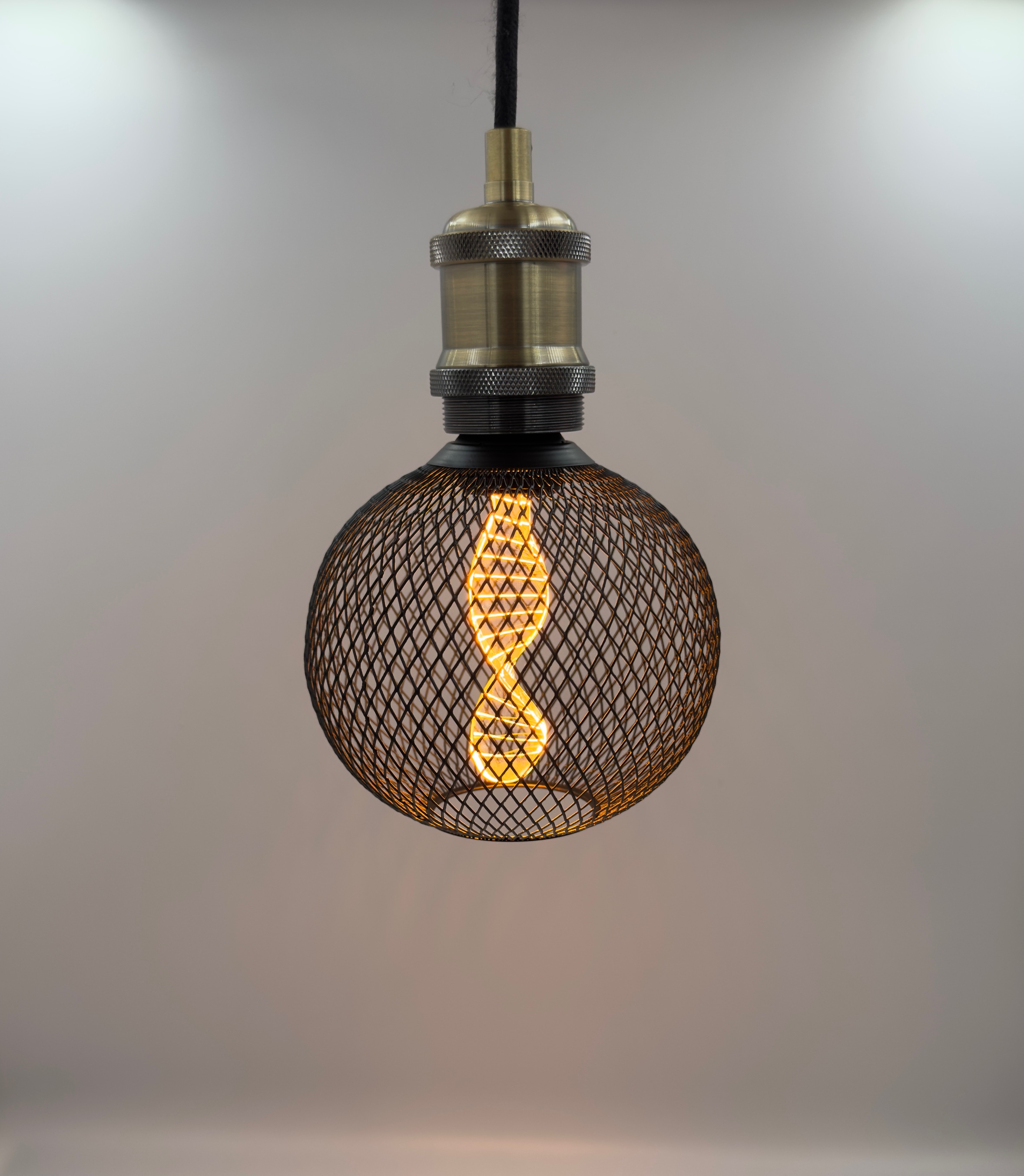 DC-F109, CHAINMAIL BULB, Dimmable LED E27 Filament