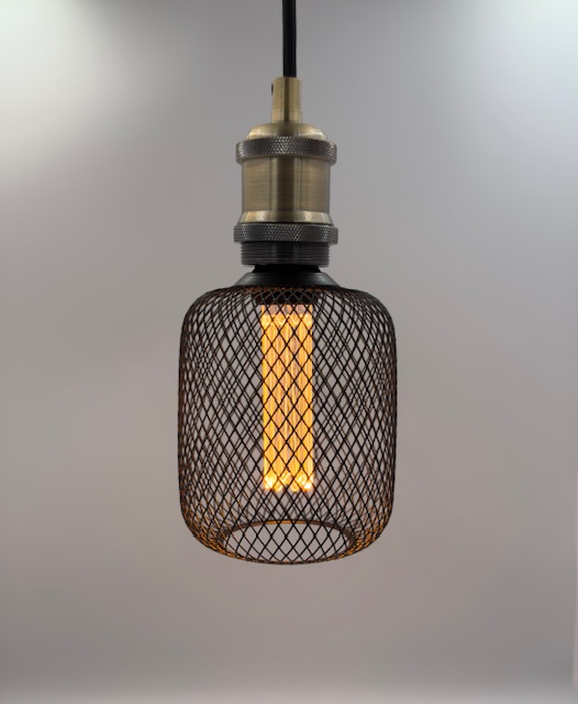 DC-F108, CHAINMAIL BULB, Dimmable LED E27 Filament