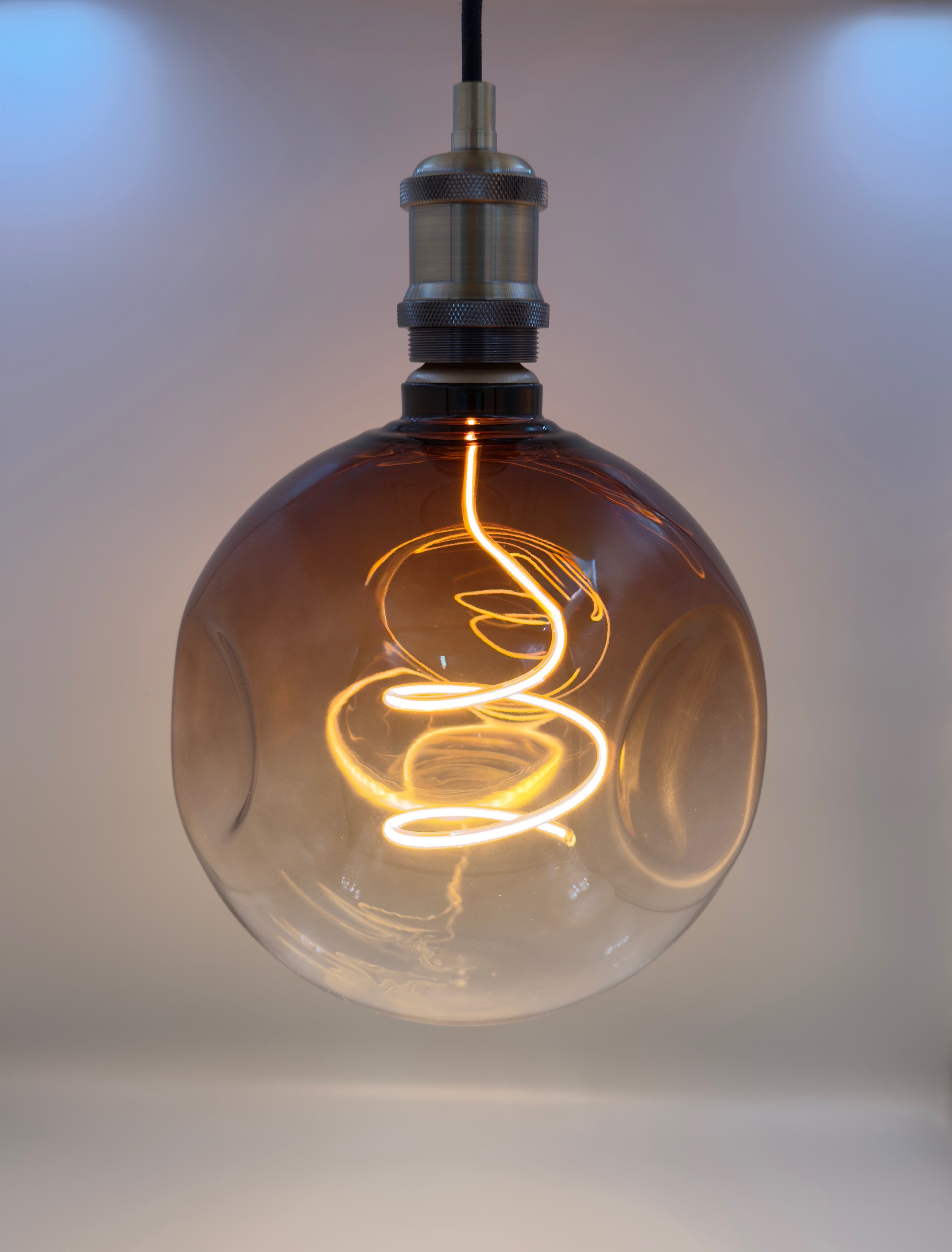 DC-F117, GRADIENT BROWN, Dimmable LED E27 Filament