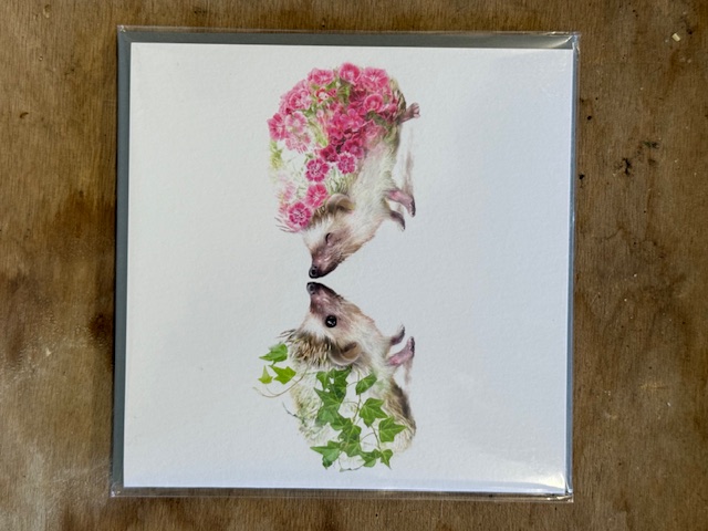 Hedgehog Greeting Card 