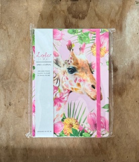 Giraffe Lined Journal 