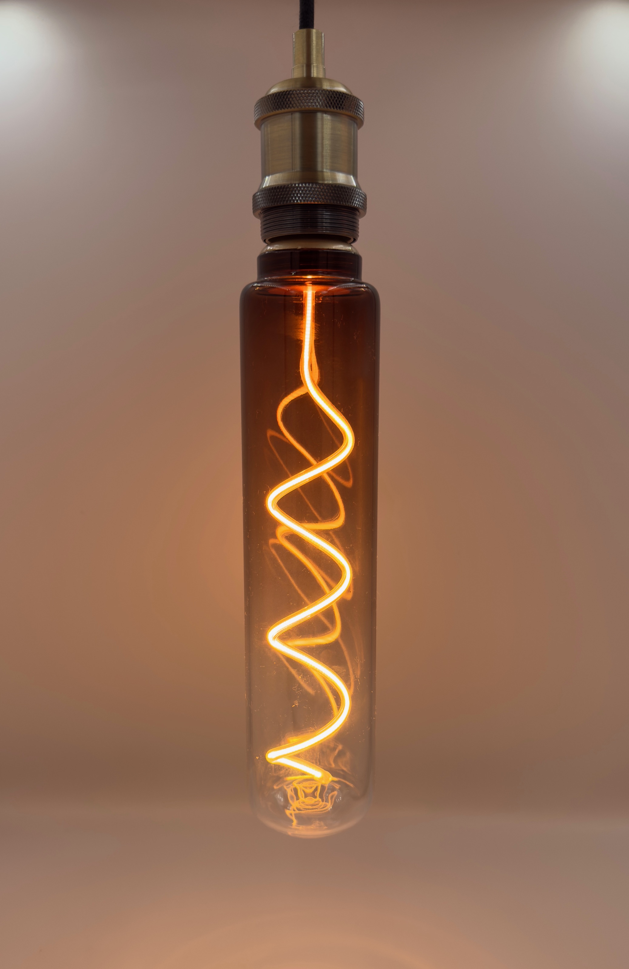 DC-F115, GRADIENT BROWN, Dimmable LED E27 Filament