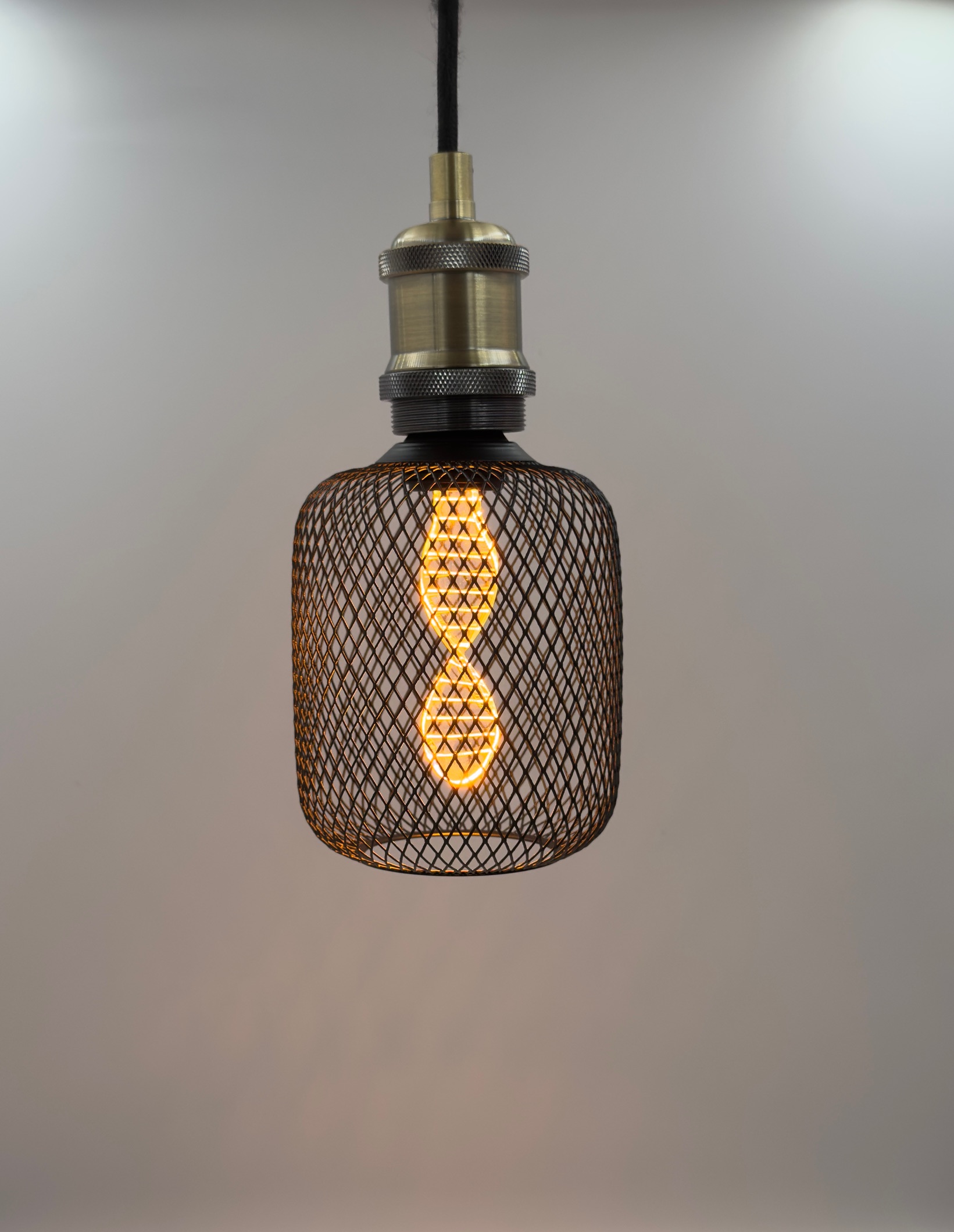 DC-F110, CHAINMAIL BULB, Dimmable Filament LED E27