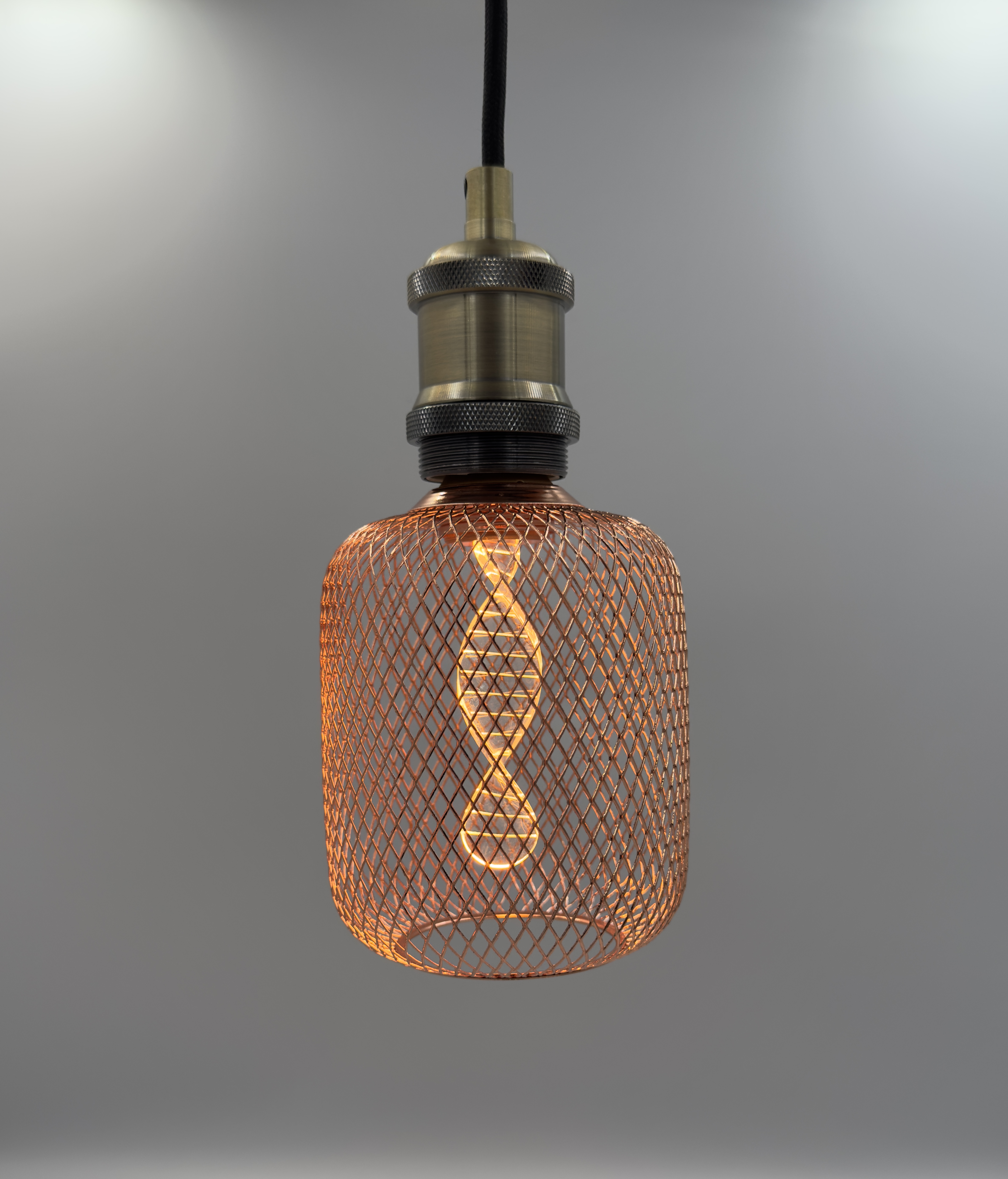 DC-F112, CHAINMAIL BULB, Dimmable LED E27 Filament