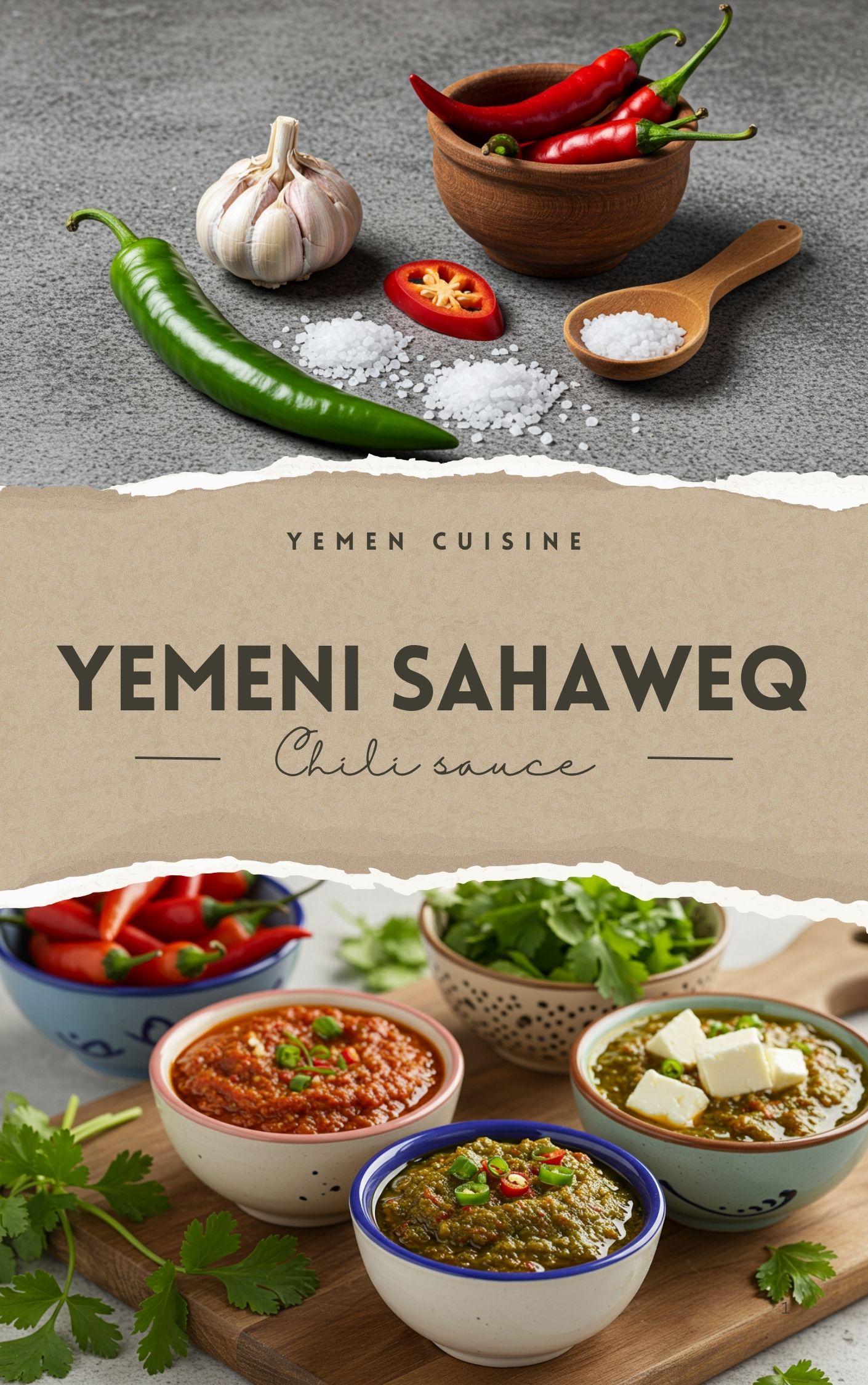 Yemeni Sahaweq (Chili sauce)
