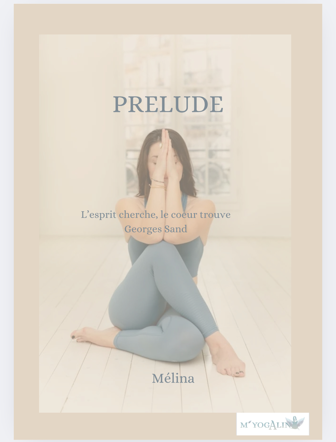 Programme "Prélude" Sensorielle