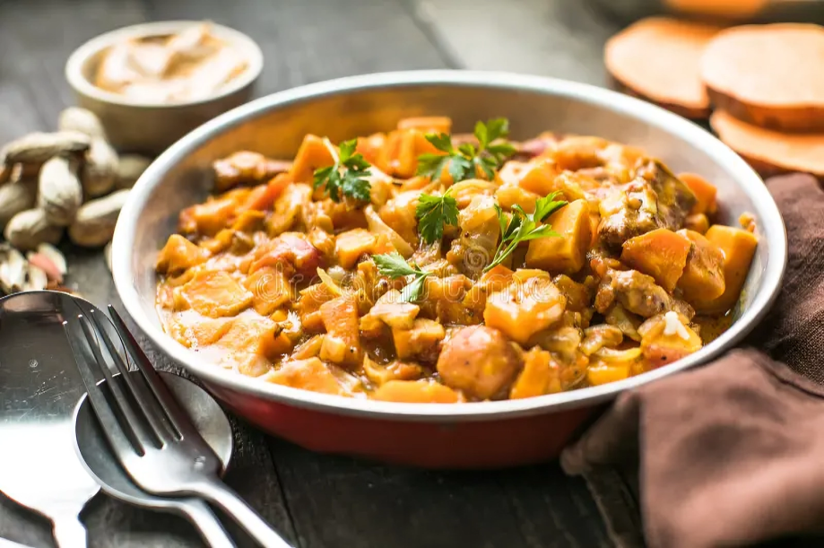 Maffe (Gambian Peanut Stew)