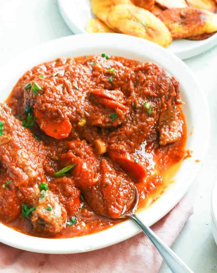 Kenyan chicken stew