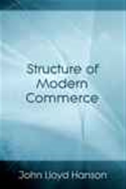 Structure of Modern Commerce