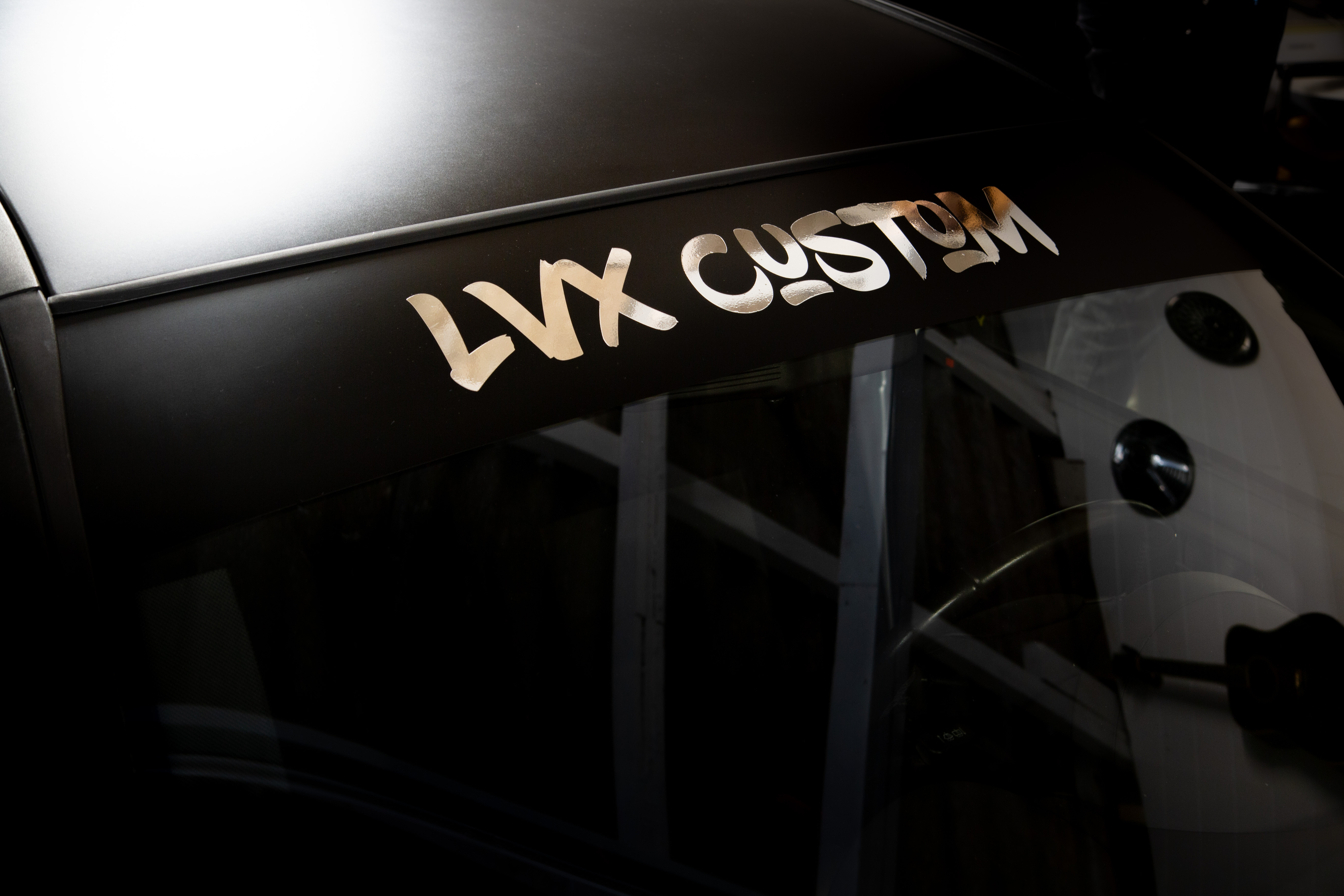 "LVXCUSTOM" Tag sunstrip