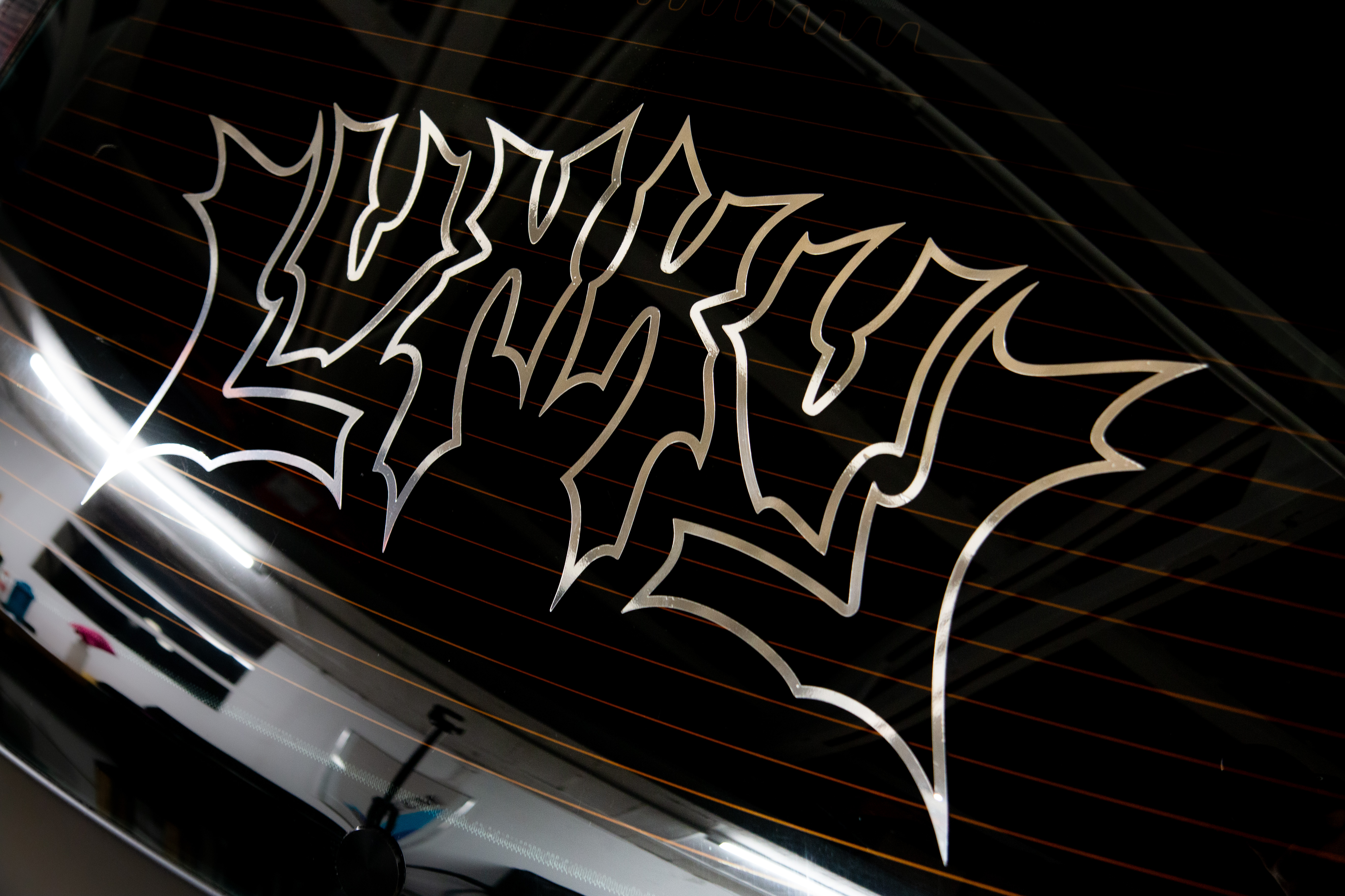 "LVXXVL" Cutout banner