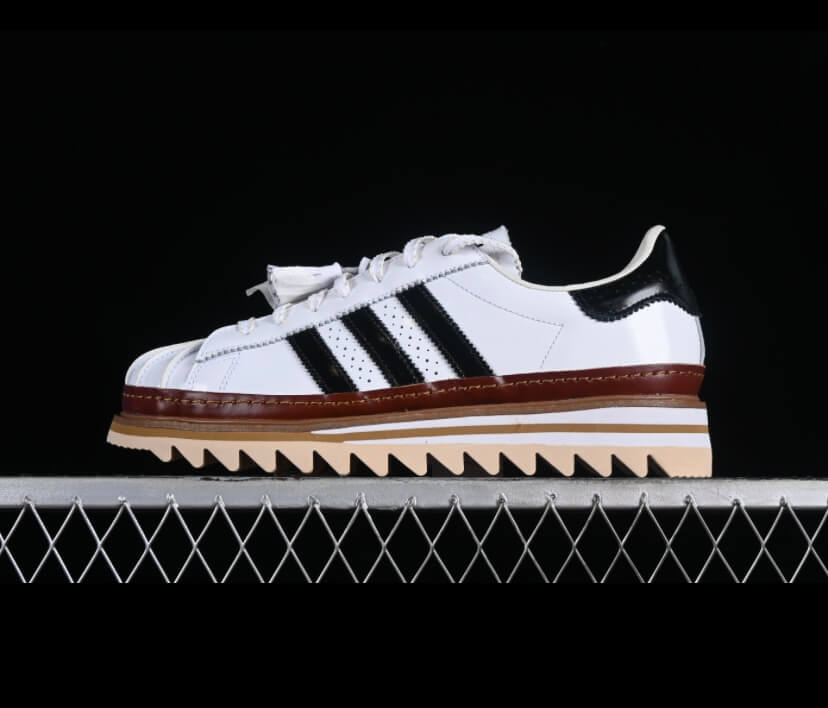 Adidas originals by clot x superstar white