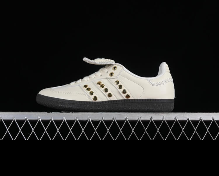 Wales Bonner x Adidas samba OG studded studio white