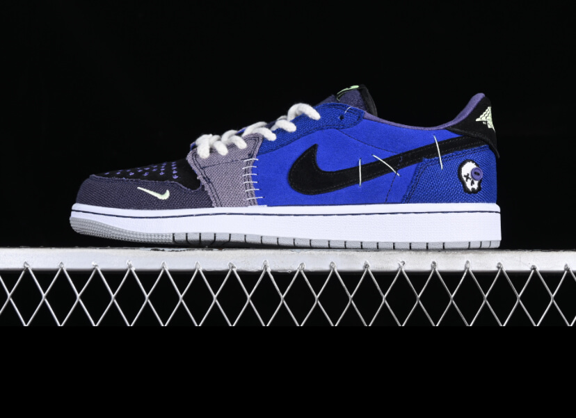 NK Air jordan 1 low voodoo blue AJ1