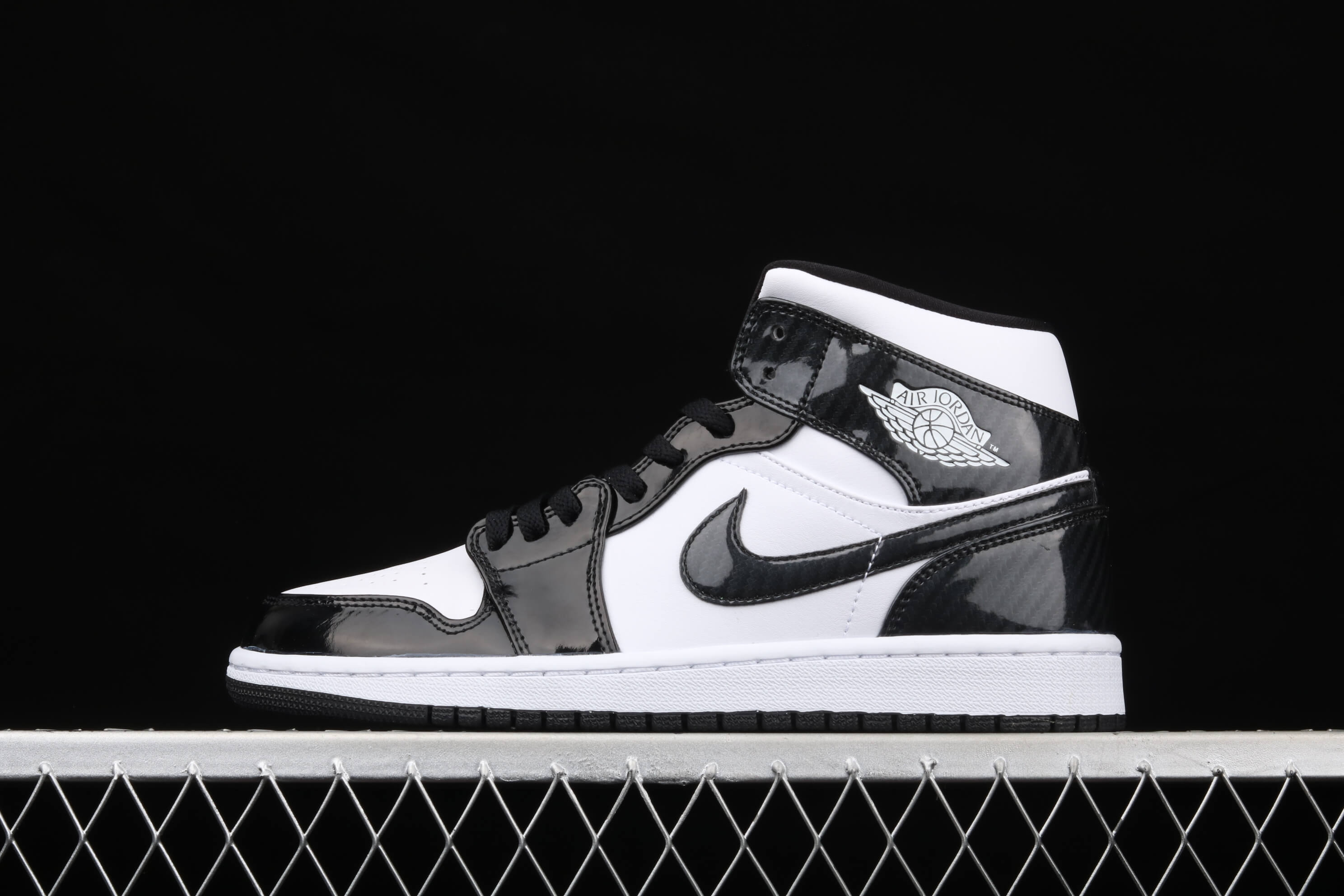 NK Air Jordan 1 Mid All-Star black-white AJ1