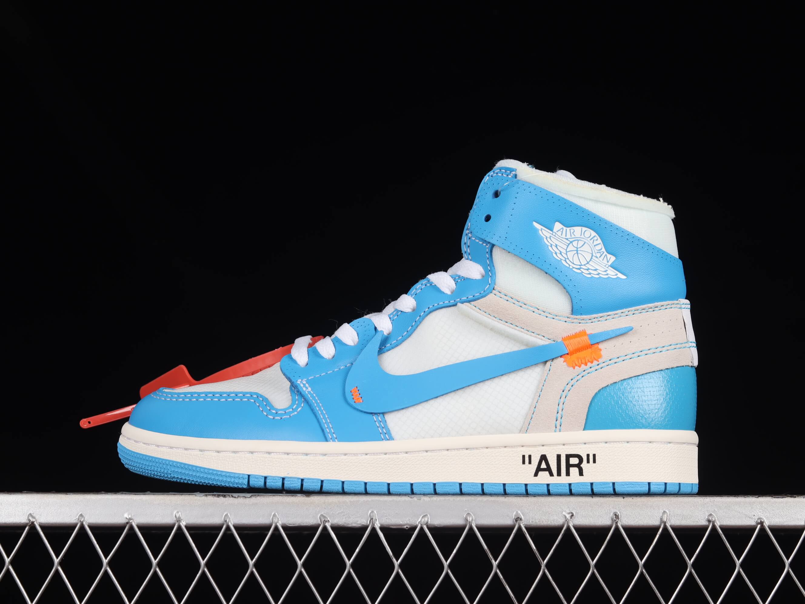 Off White x Air Jordan 1 Retro High OG university blue AJ1