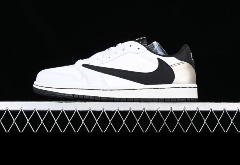 Travis Scott Air Jordan 1 Low silver Concept Project AJ1