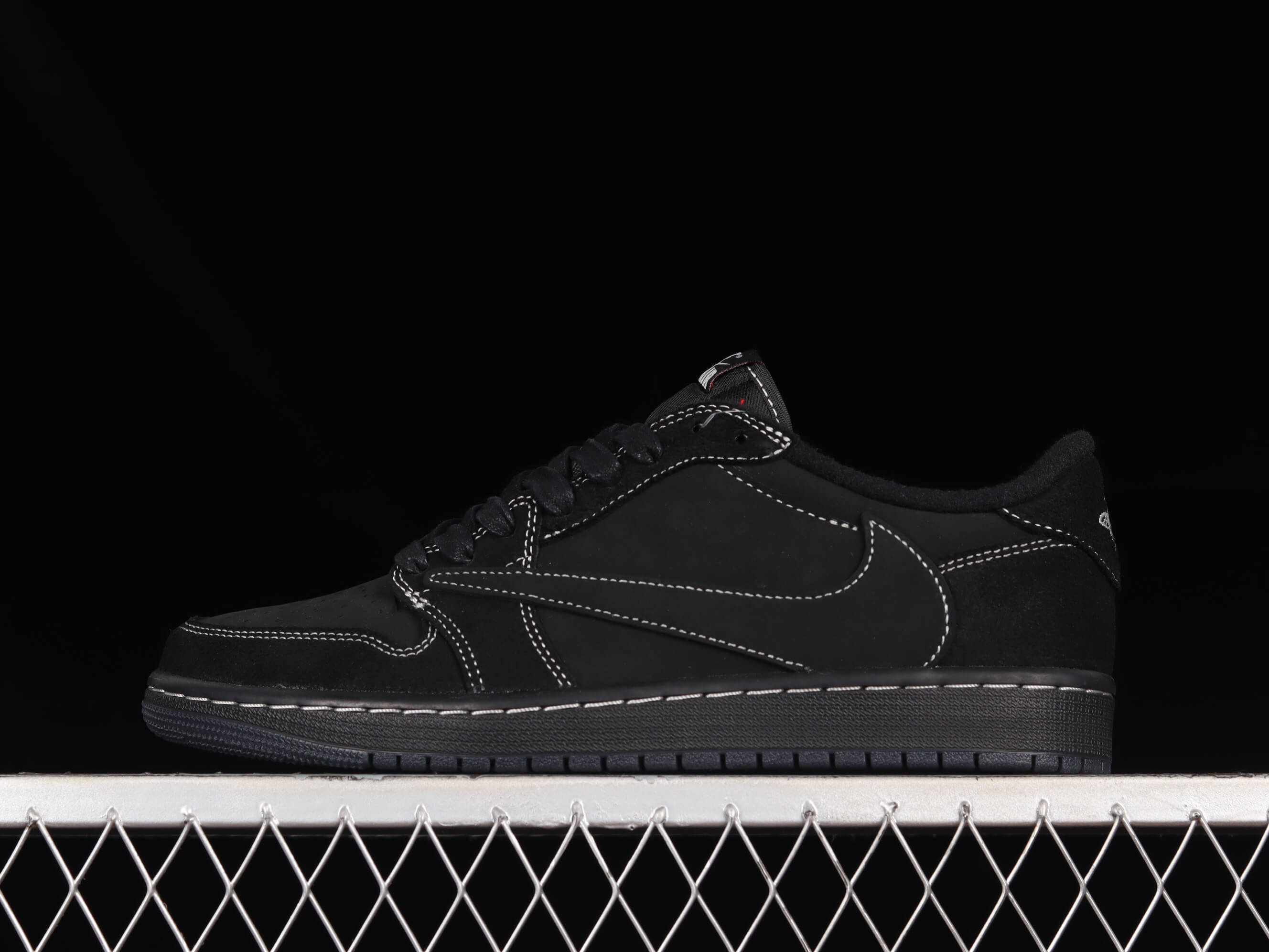 Travis Scott x Air Jordan 1 Low Retro OG SP black phantom AJ1