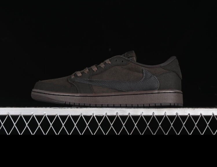 Travis Scott x Air Jordan 1 Low Retro OG SP velvet brown AJ1