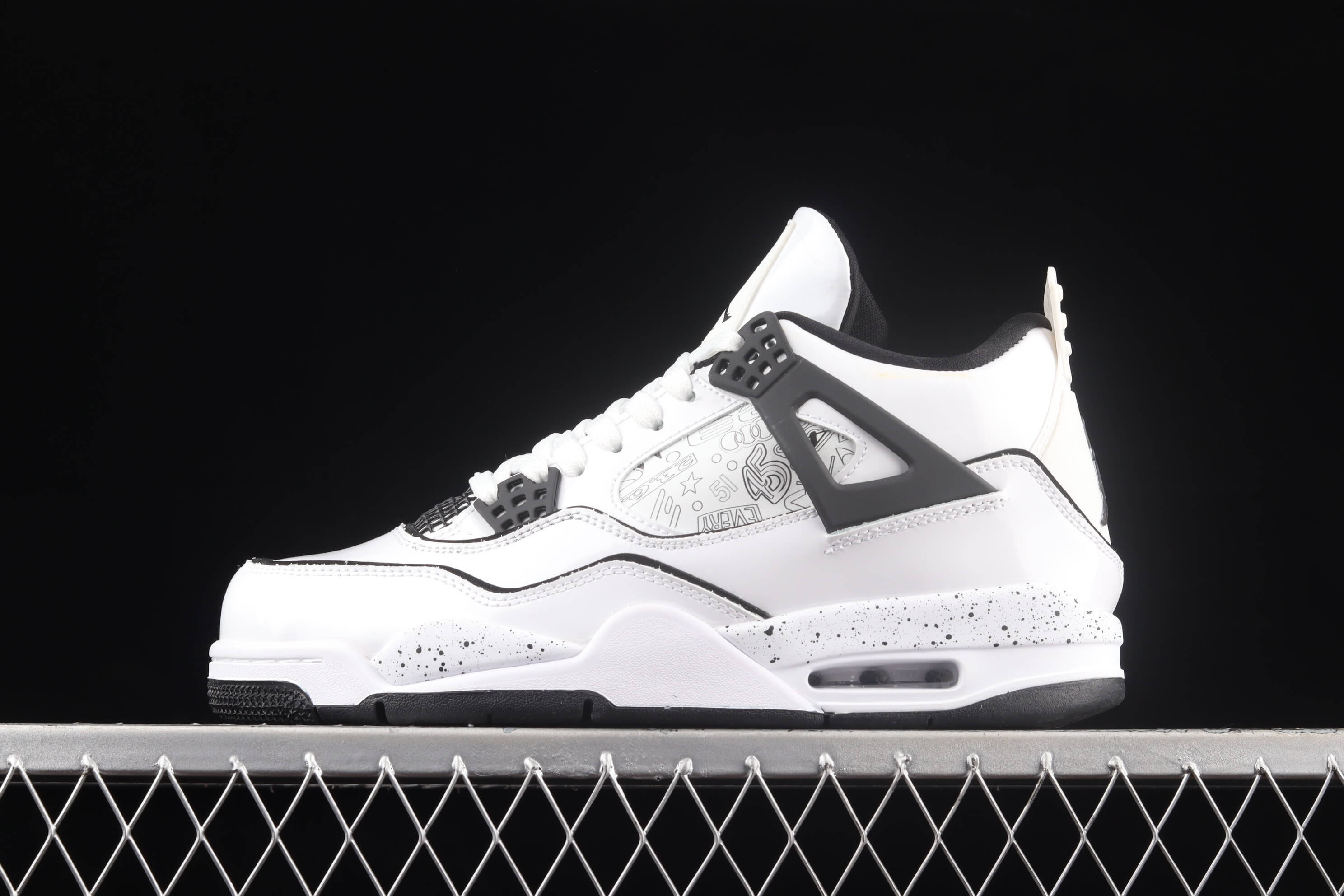 NK air Jordan 4 Retro GS light Smoke Grey AJ4