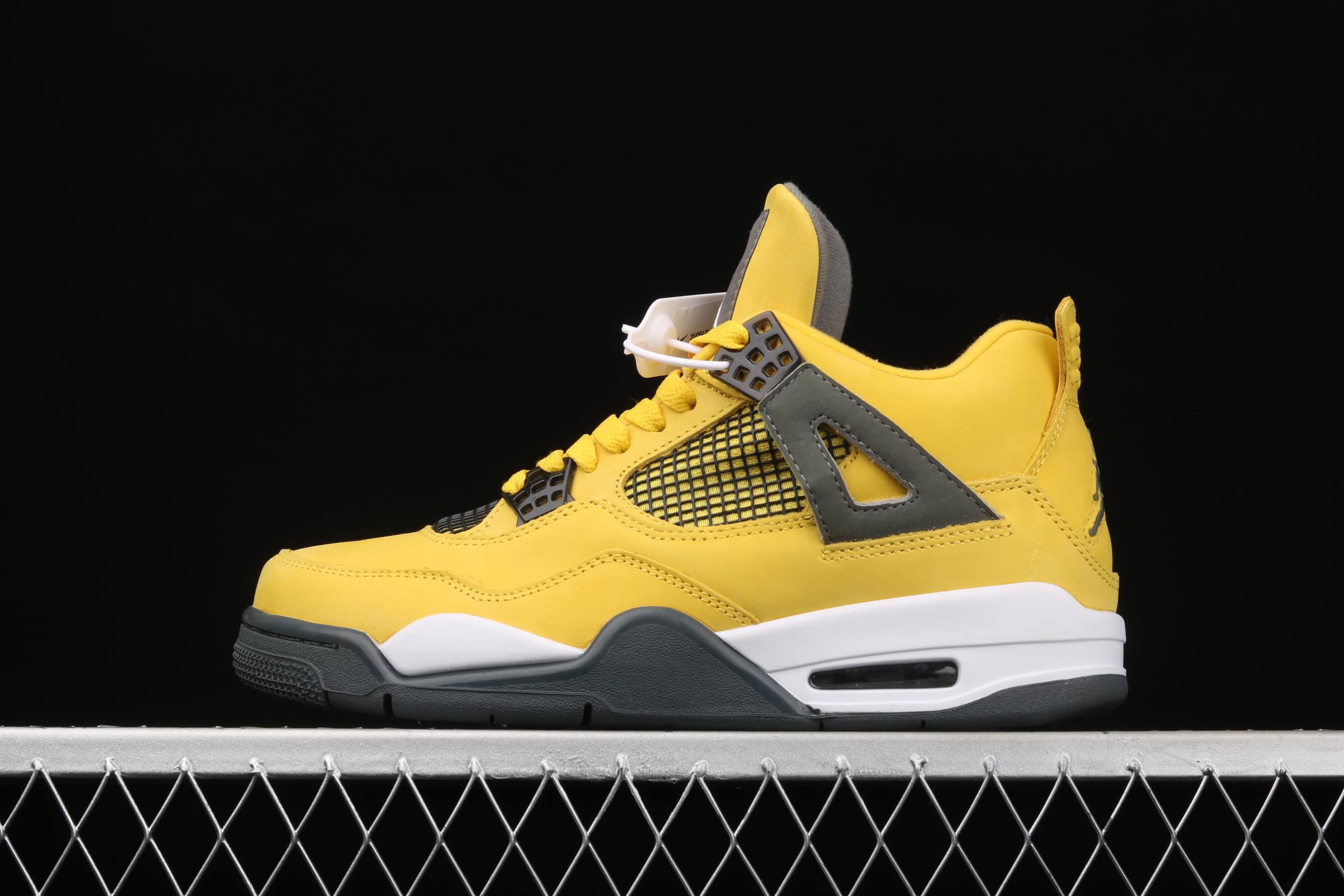 NK air Jordan 4 Retro Lightning AJ4