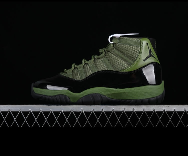 NK air Jordan 11 Retro AJ11 dark green