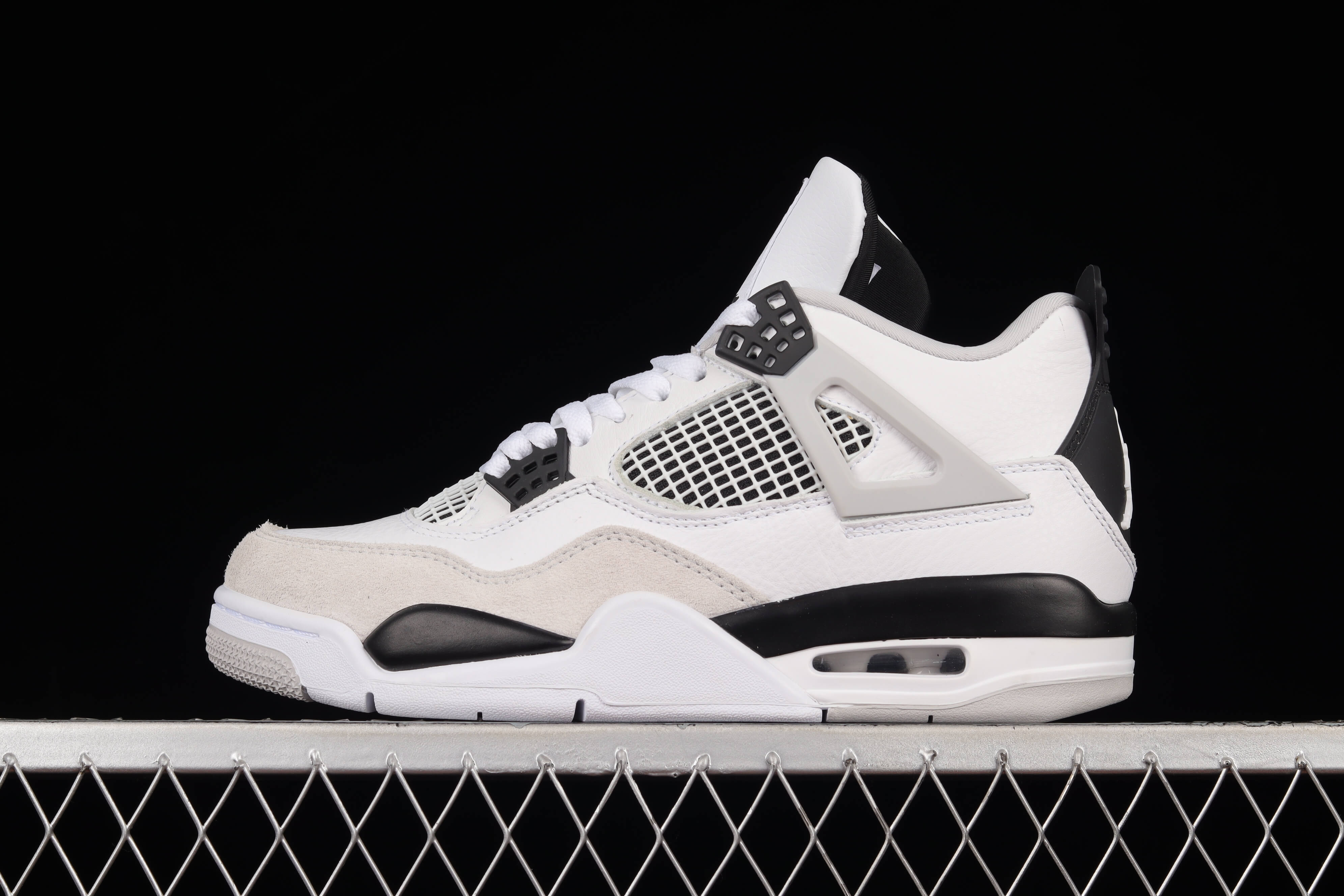 NK air Jordan 4 Retro Military Black AJ4