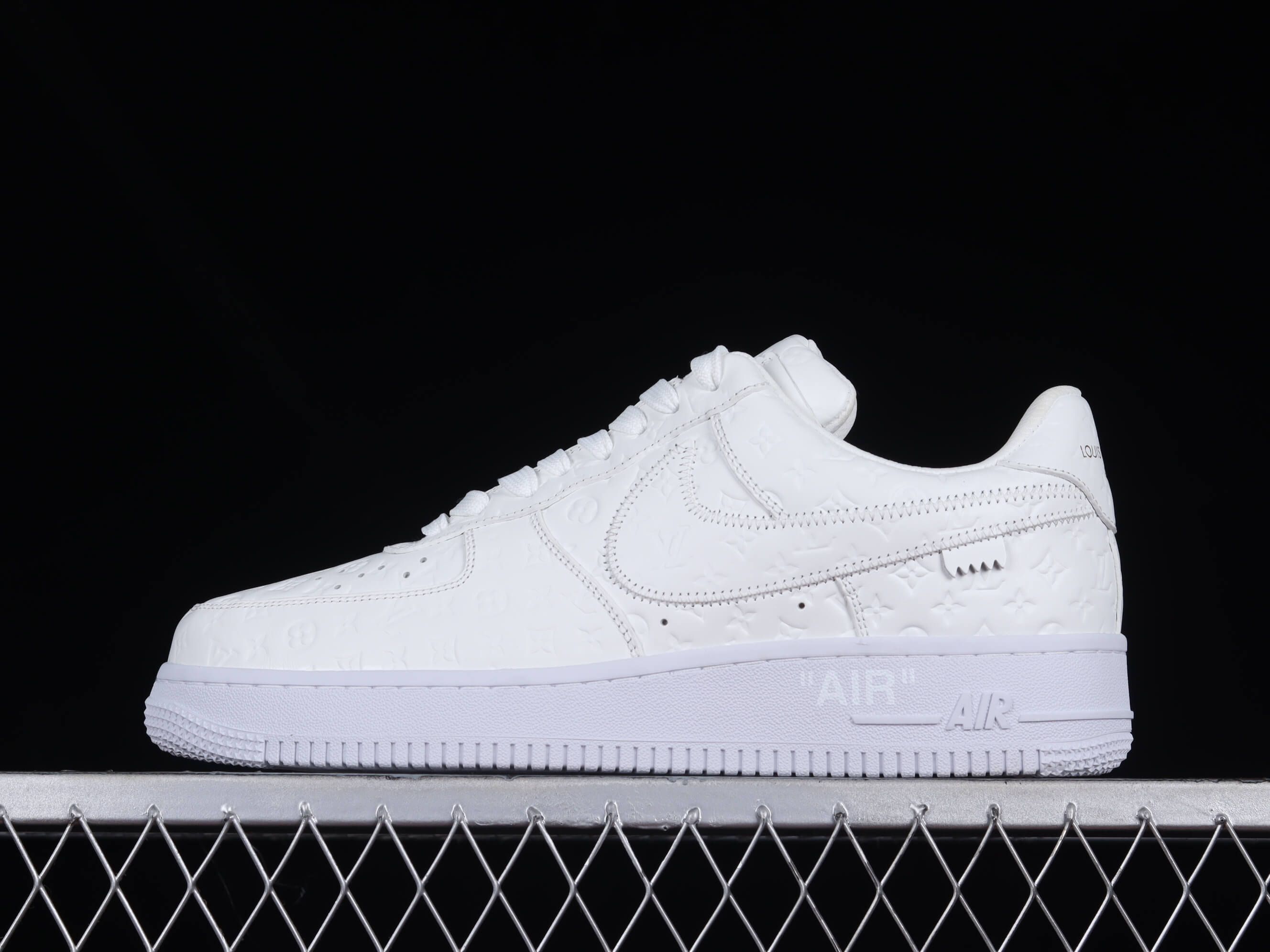 NK Air Force 1 Low by Louis Vuitton total white