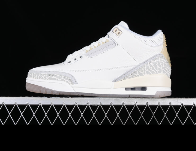 NK air jordan 3 craft ivory AJ3