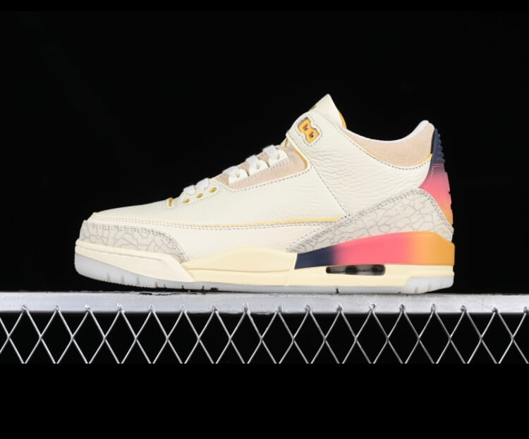 NK air Jordan 3 J Balvin medellin sunset AJ3