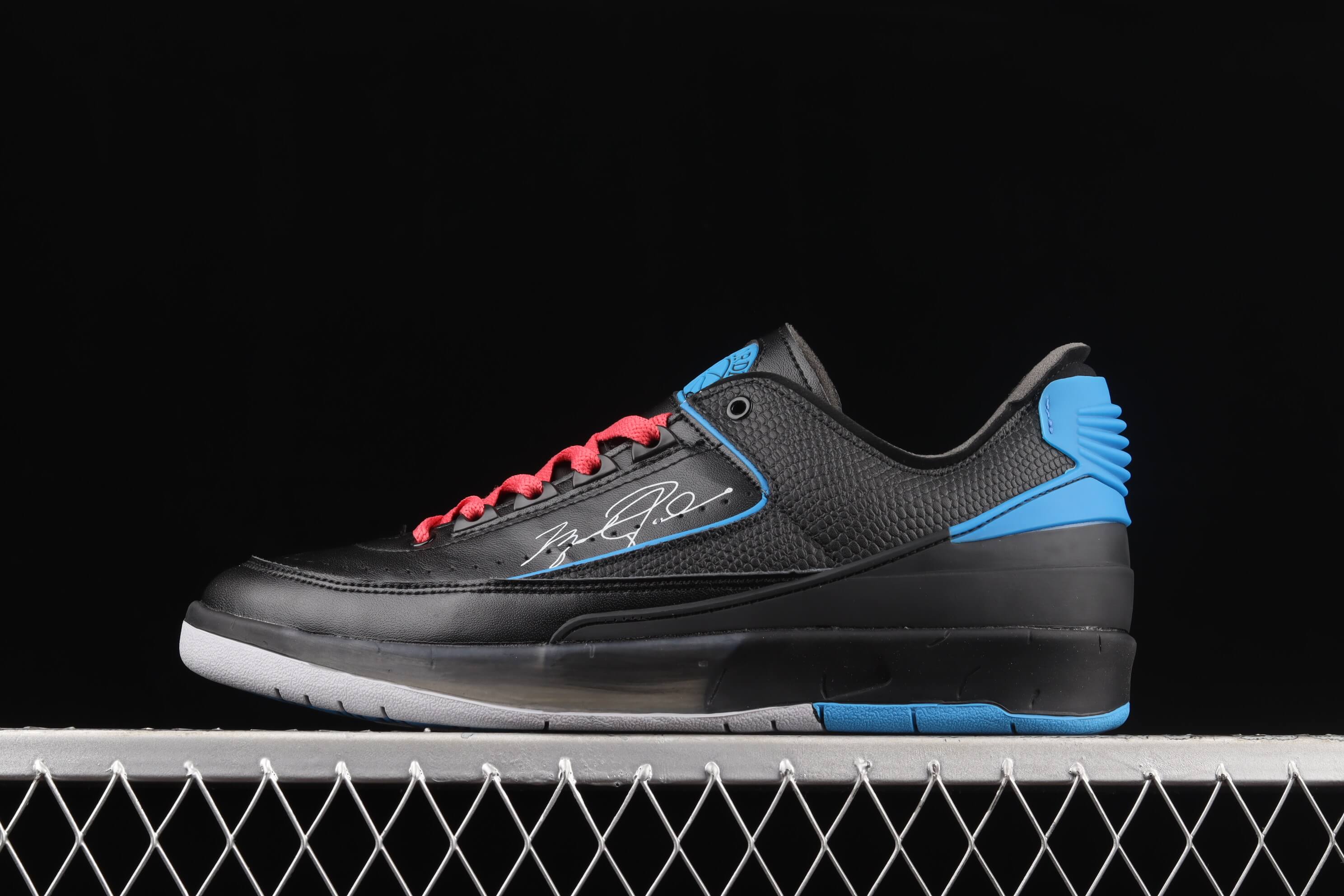 Off White x NK Air Jordan 2 Low SP AJ2 black