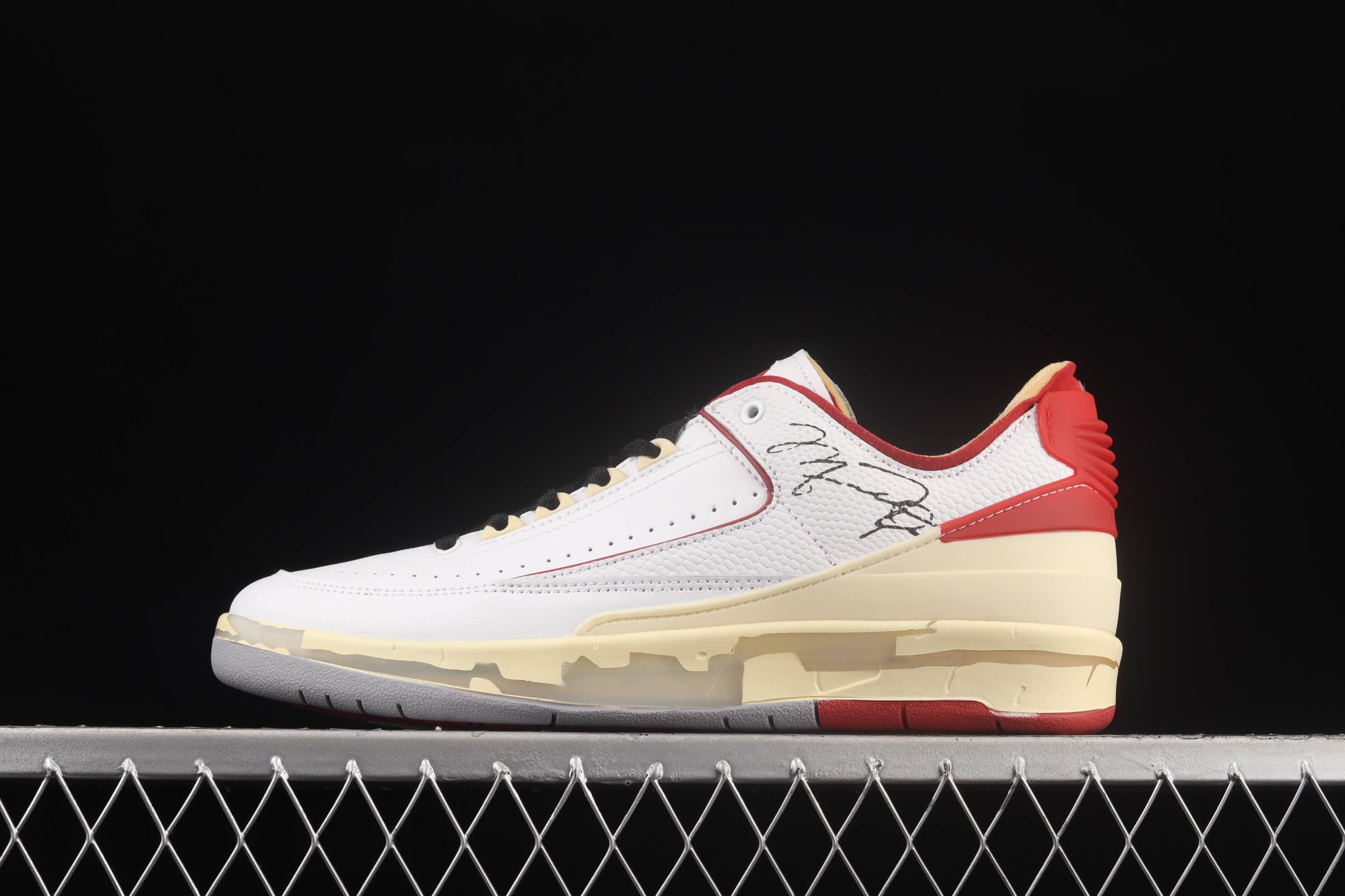 Off White x NK Air Jordan 2 Low SP AJ2 white