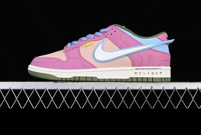 NK air dunk low ambush concept pink
