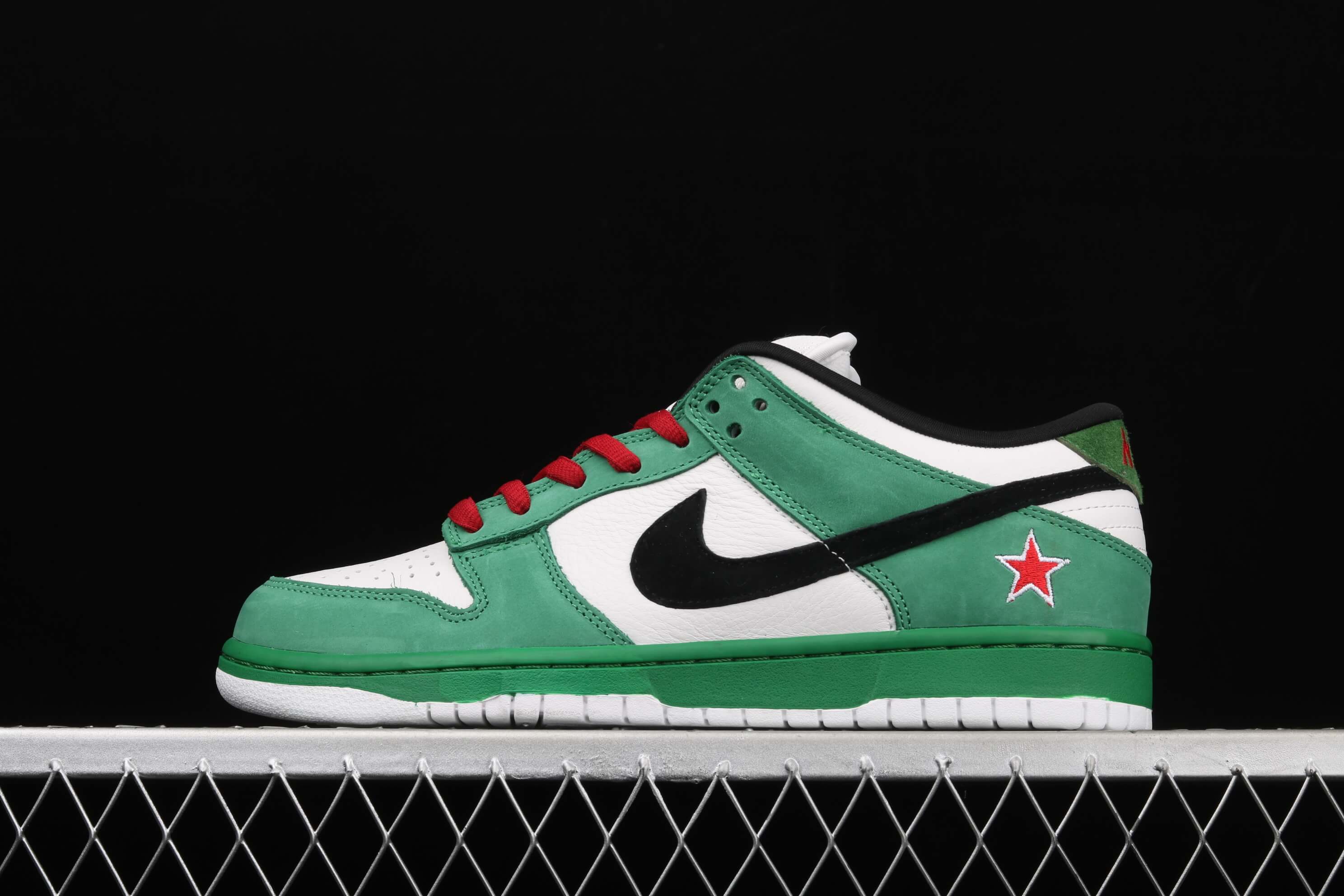 NK Dunk SB Low Heineken