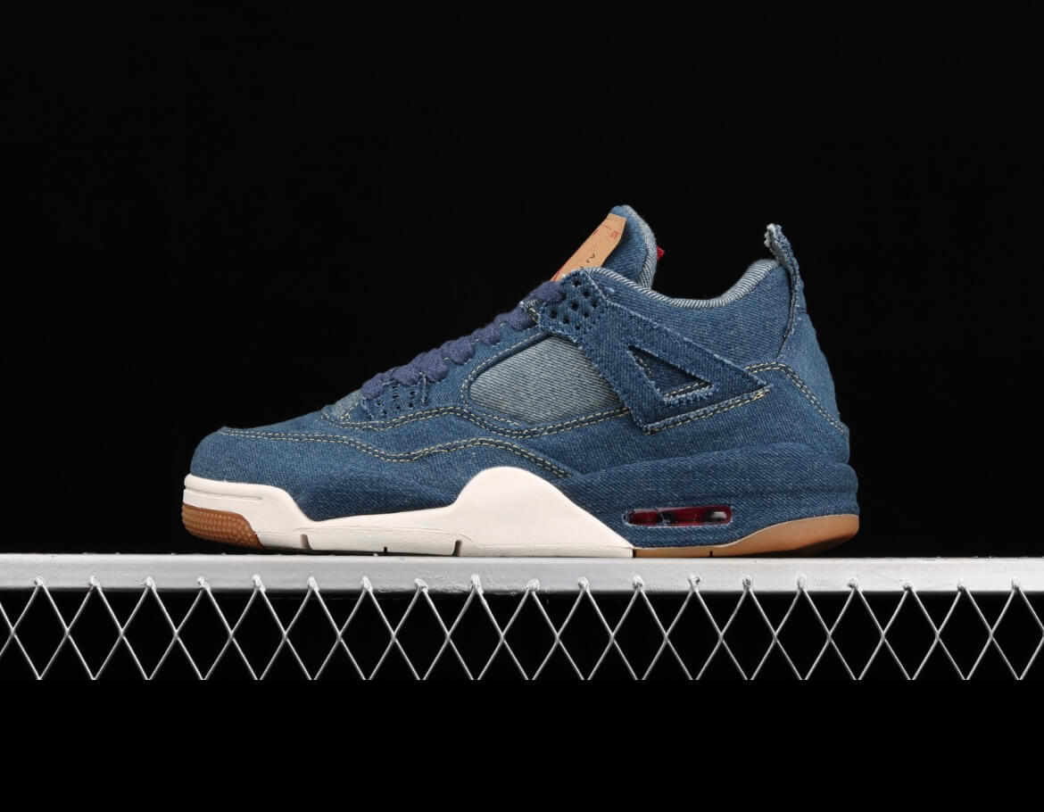 NK air jordan 4 levis blue AJ4
