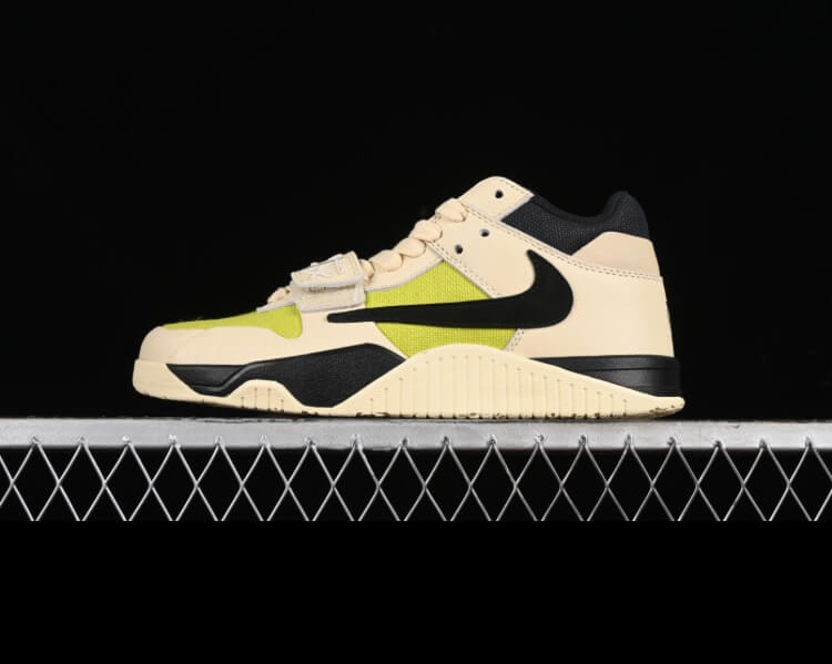 Nk Travis Scott x Jordan Cut the Check Yellow Black