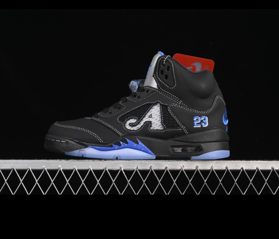 Nk air jordan 5 awake NY black metallic AJ5