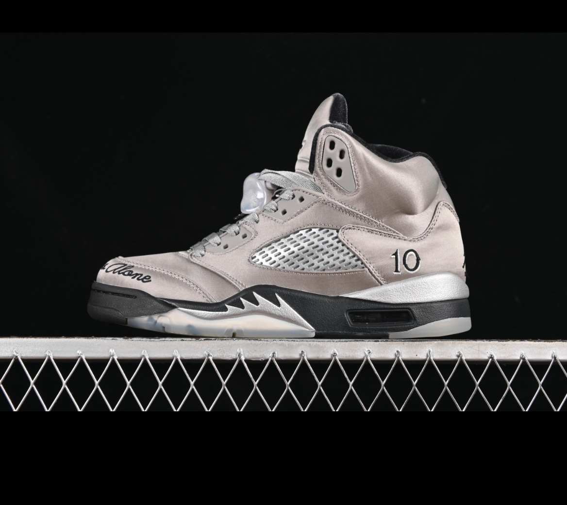 Nk air jordan 5 retro wings silver AJ5