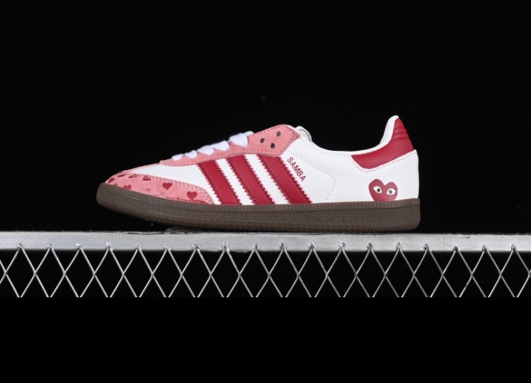 Adidas samba Og comme des garcon red