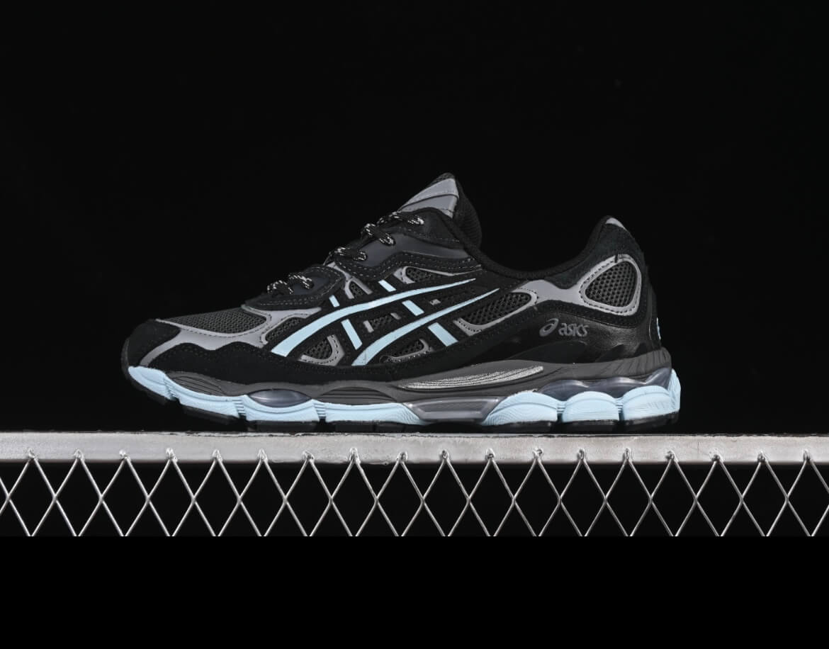 Asics gel NYC black azul